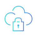 cloud with lock icon